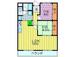 カノアの物件間取画像